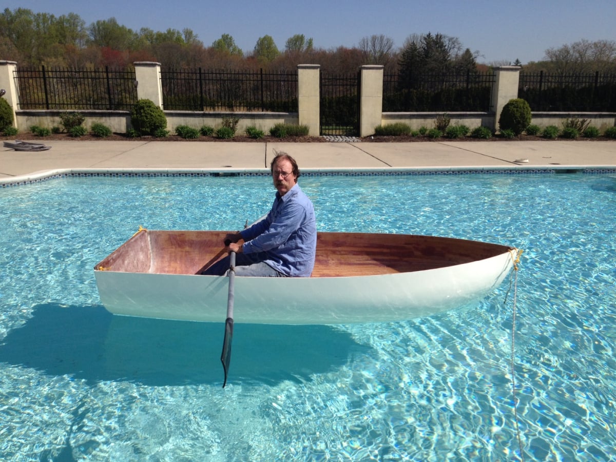 Strip Built Dinghy